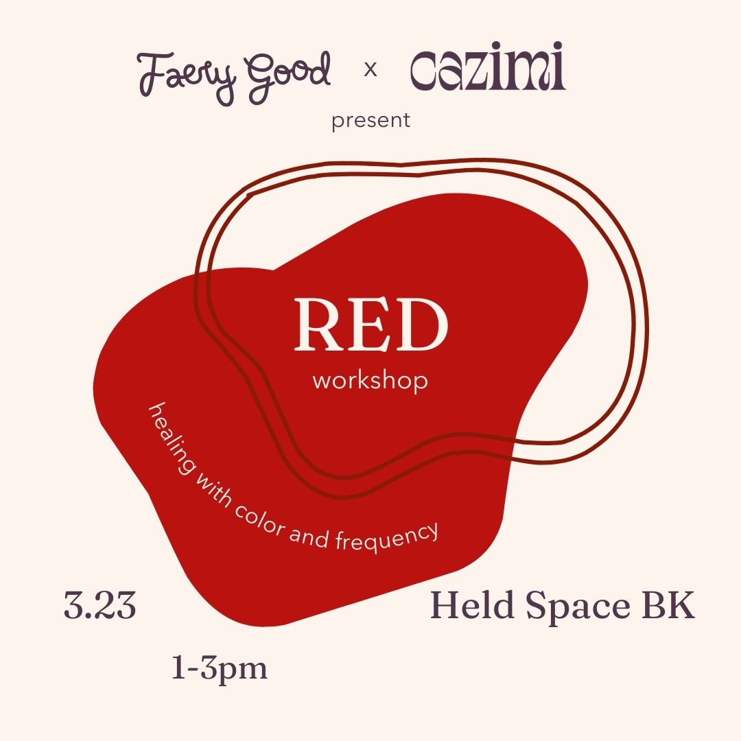 RED Workshop: Healing with Color and Frequency