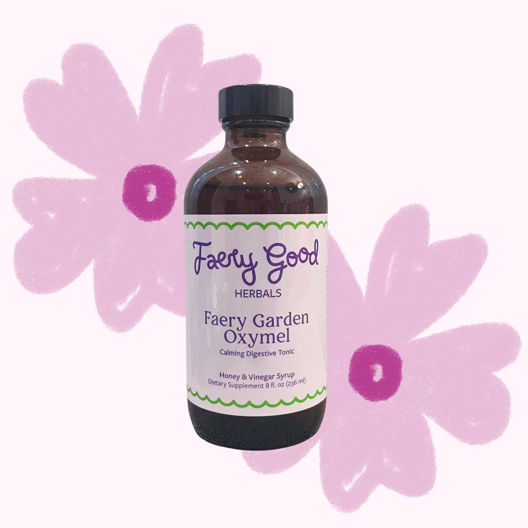 Faery Garden Oxymel | Calming Digestive Tonic