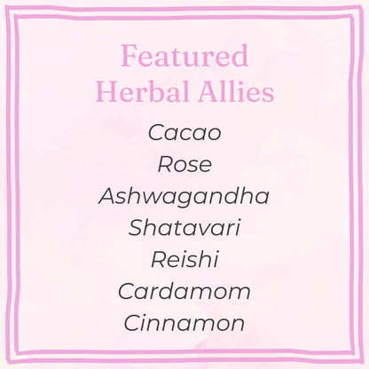 Faery Joyful | Herbal Hot Cocoa Mix for Inner Peace and Heart Opening