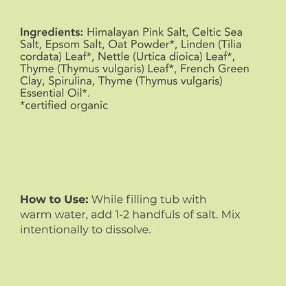 Faery Tender | Bath Soak for Minor Aches and Energetic Cleansing