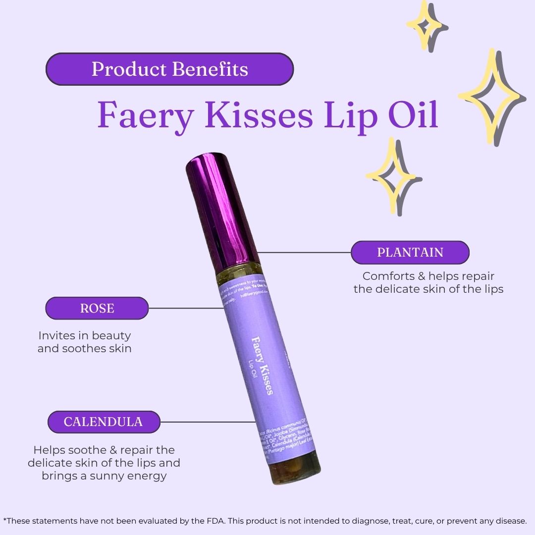 Faery Kisses | Lip Oil for Beauty and Sensuality