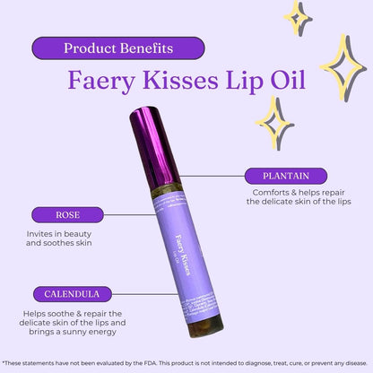 Faery Kisses | Lip Oil for Beauty and Sensuality