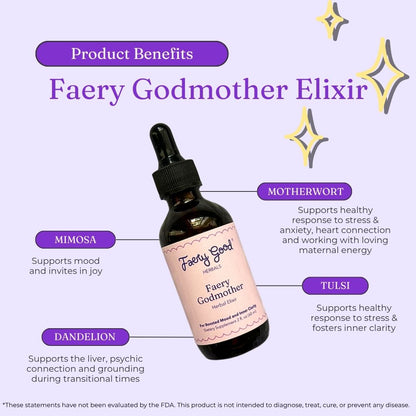 Faery Godmother | Elixir for Mood Support & Inner Clarity