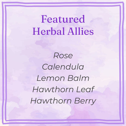 Faery Garden Oxymel | Digestive Tonic for Tranquility and Heart Tending