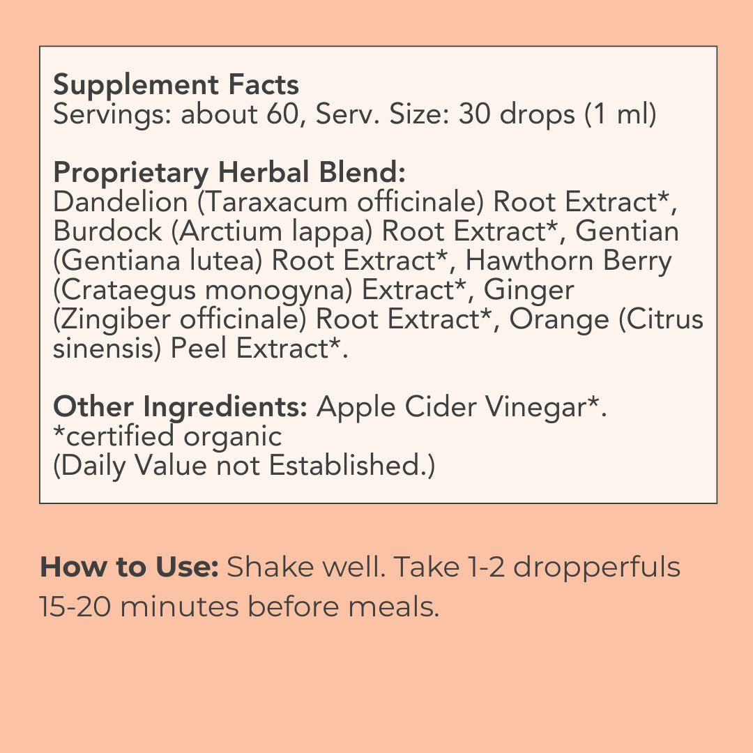 Faery Gutsy | Tincture for Digestive Support & Vitality