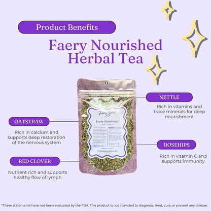 Faery Nourished | Herbal Tea for Nourishment and Grounding