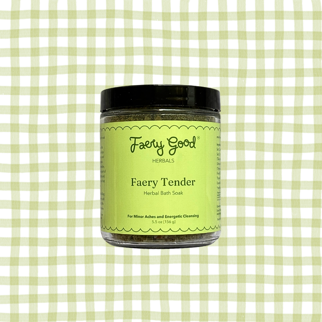 Faery Tender | Bath Soak for Minor Aches and Energetic Cleansing
