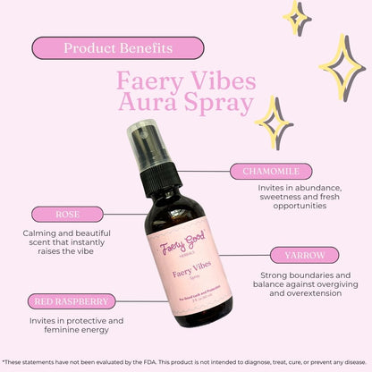 Faery Vibes | Aura & Aromatherapy Spray
