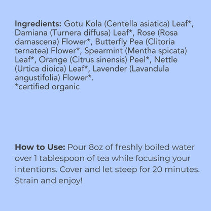 Faery Inspired | Herbal Tea for Stimulating and Honoring Creativity