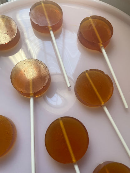 Handcrafted Honey Lollipops