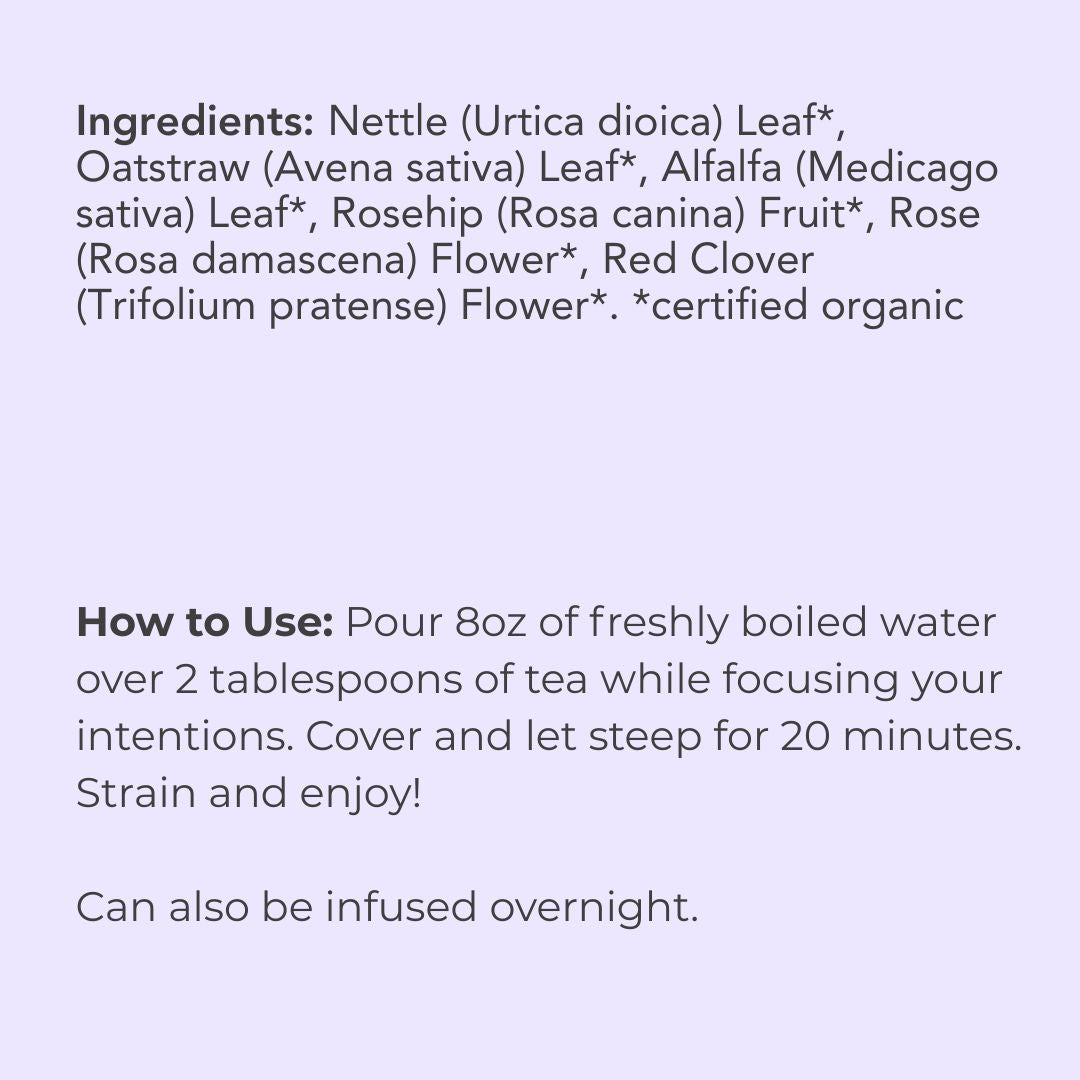Faery Nourished | Herbal Tea for Nourishment and Grounding