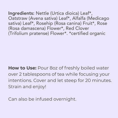 Faery Nourished | Herbal Tea for Nourishment and Grounding