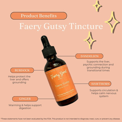Faery Gutsy | Tincture for Digestive Support & Vitality