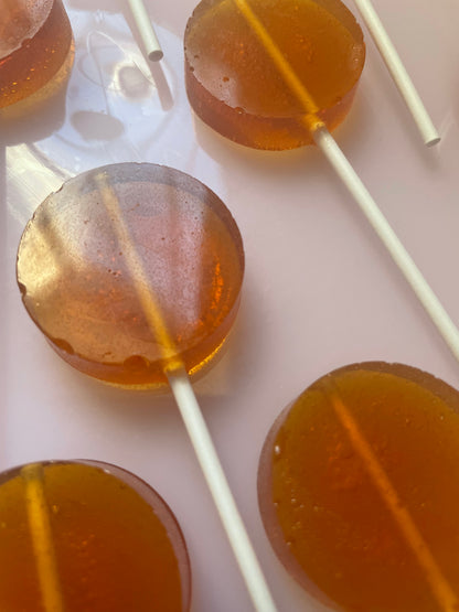 Handcrafted Honey Lollipops