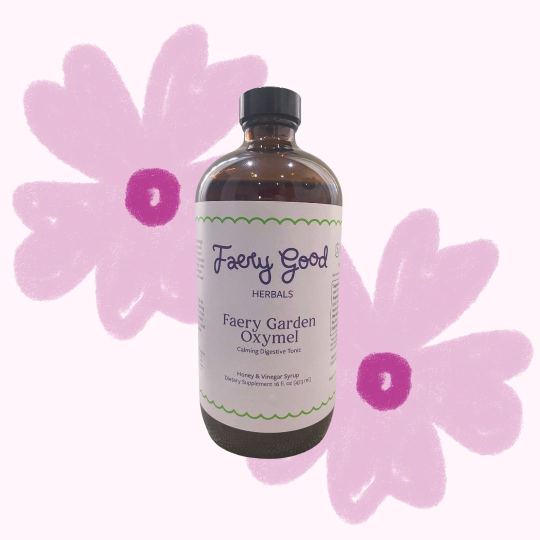 Faery Garden Oxymel | Calming Digestive Tonic