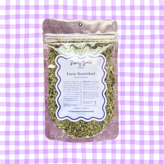 Faery Nourished | Herbal Tea for Nourishment and Grounding