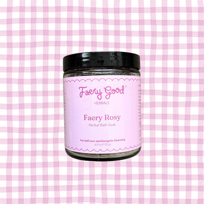 Faery Rosy | Bath Soak for Self Love and Energetic Cleansing