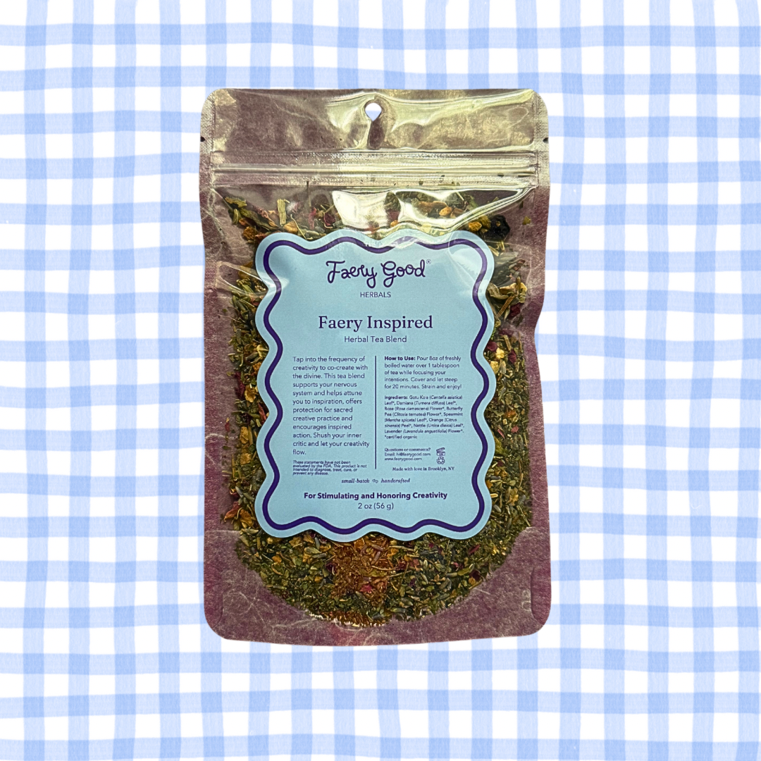 Faery Inspired | Herbal Tea for Stimulating and Honoring Creativity