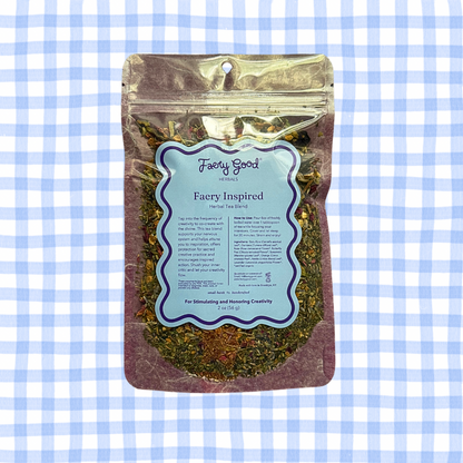 Faery Inspired | Herbal Tea for Stimulating and Honoring Creativity